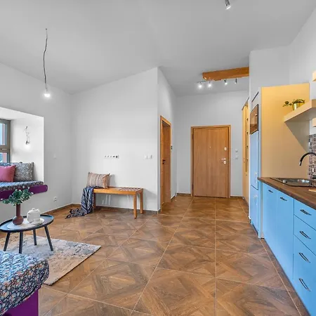 شقة Laskara Garden By Prague Forest - Free Parking - Dog Friendly - Remote Work Friendly Nové Jirny